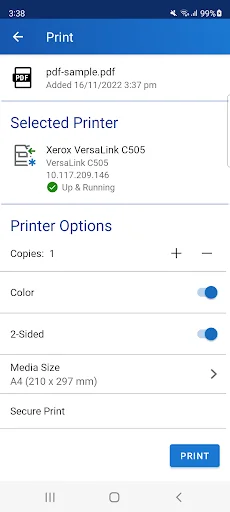Xerox® Workplace screenshot 3