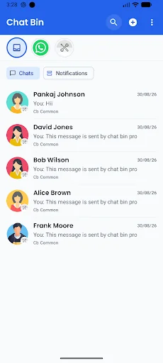 Chat Bin: Recover Deleted chat