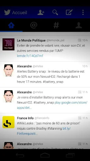 BatterySnap alerts