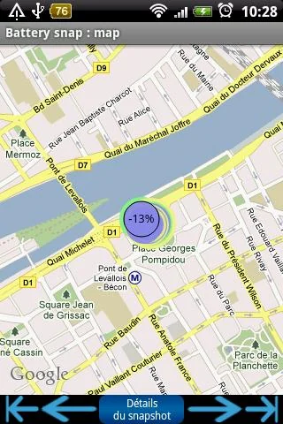BatterySnap location