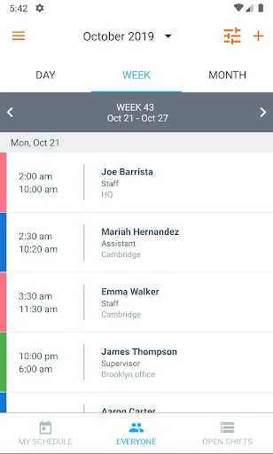 Paycor Scheduling