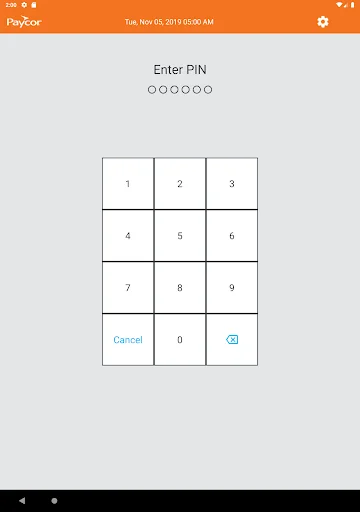Paycor Scheduling Kiosk