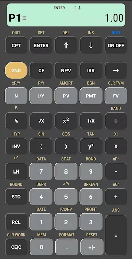 BA Plus Pro Financial Calculat screenshot 1