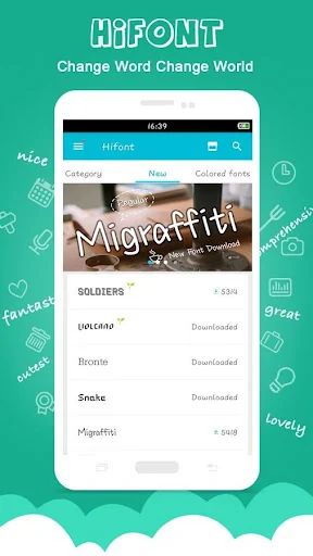 HiFont - Fonts&Wallpapers