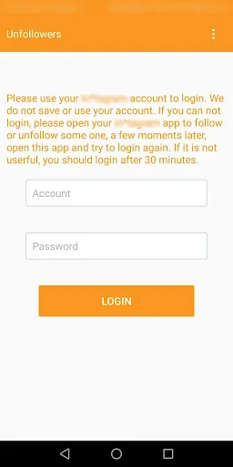 Unfollow Users