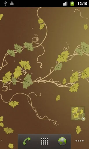 Ivy Leaf Live Wallpaper