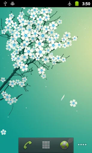 Sakura Live Wallpaper screenshot 2