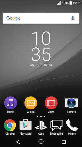 B/W theme for XPERIA