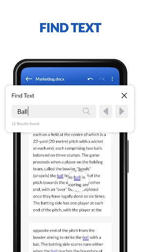 DOCX Editor: PDF, DOC, XLSX screenshot 4