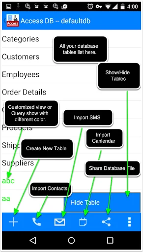 ACCDB MDB Database Manager - V