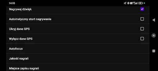 AutoKam - track recorder screenshot 3