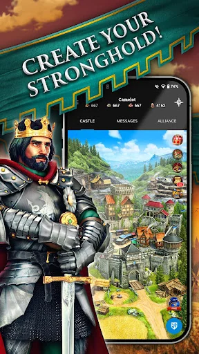 Lords & Knights - Medieval MMO screenshot 2