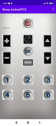 Sharp AndroidTV Remote Control