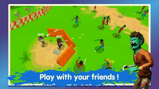 Two Guys & Zombies 3D: Online screenshot 1