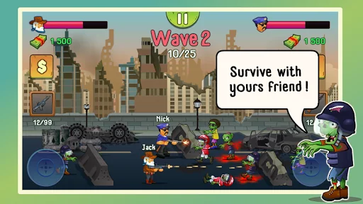 Two guys & Zombies: Hotseat