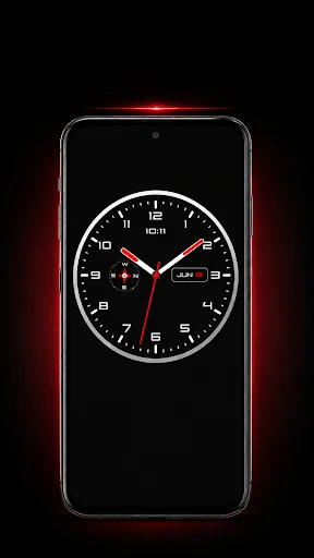 Clock Live Wallpaper screenshot 1