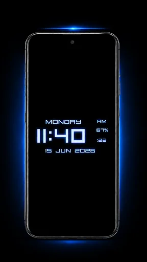 Clock Live Wallpaper screenshot 3
