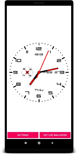 Clock Live Wallpaper screenshot 4