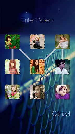 Photo Pattern Lock Screen screenshot 2