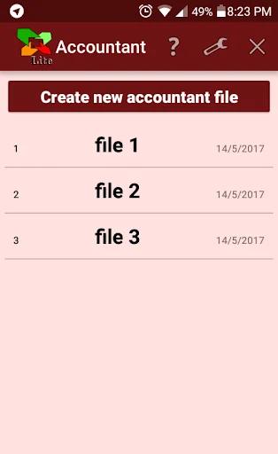 Personal Accountant screenshot 1