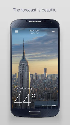Yahoo Weather: Forecast & Maps screenshot 1