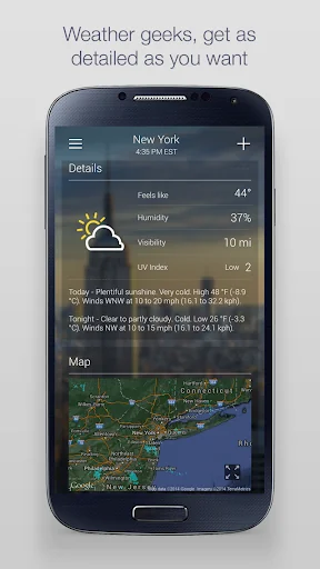 Yahoo Weather: Forecast & Maps screenshot 3