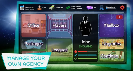 Mobile Football Agent 2022 screenshot 2
