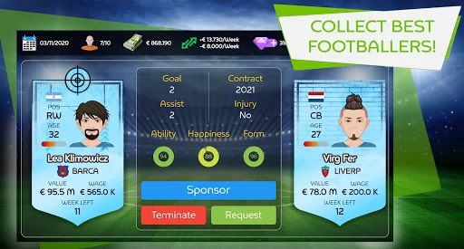 Mobile Football Agent 2022 screenshot 3