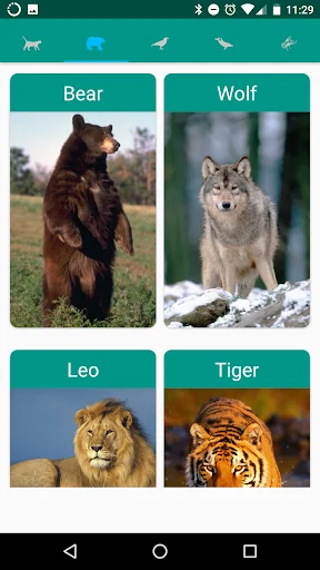 Animal sounds. Learn and play. screenshot 2