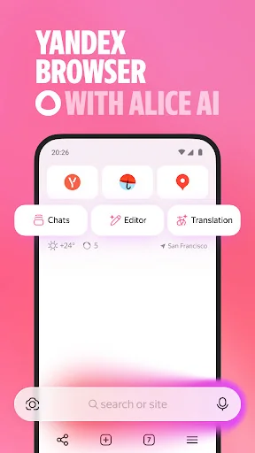 Yandex Browser with Alice AI