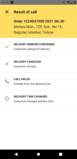 Yandex.Courier (corporate app) screenshot 4