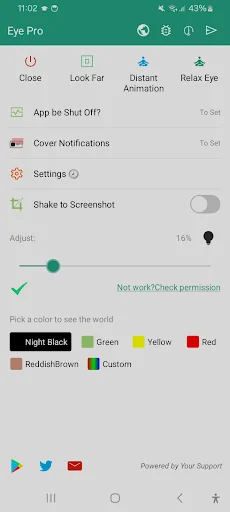 Eye Protector：Bluelight Filter screenshot 1