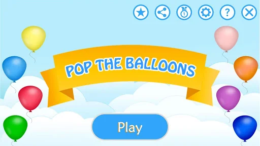 Pop the balloons