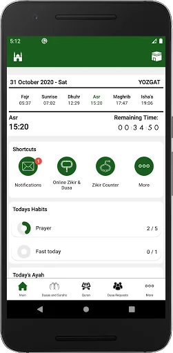 Duaas and Surahs
