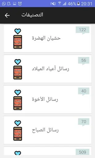 ستاتيات الهضرة القاصحة