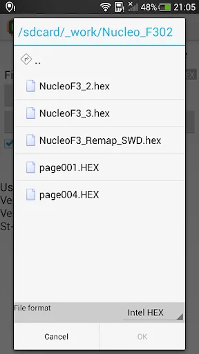 StLinkP - Stm32 updater screenshot 2