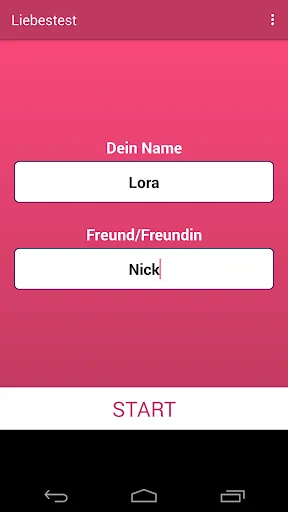Liebes Test - Liebe Quiz