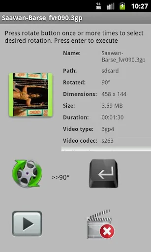 Fast Video Rotate screenshot 2