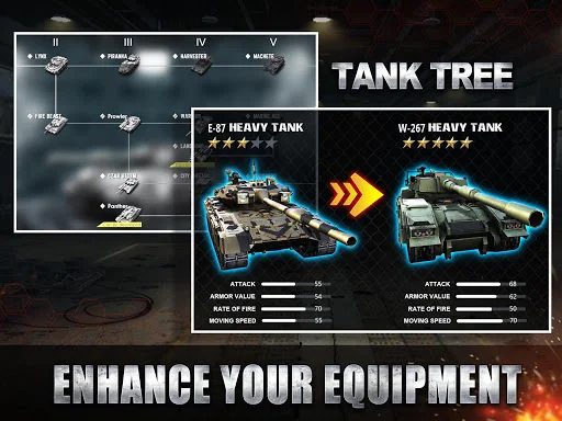 Tank Strike - battle online screenshot 4