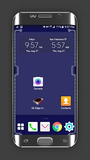S6 Edge HD Live Wallpaper screenshot 2