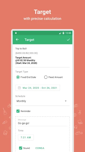 Thriv - Savings Goal Tracker screenshot 3