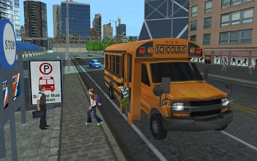 School Bus Driving Game