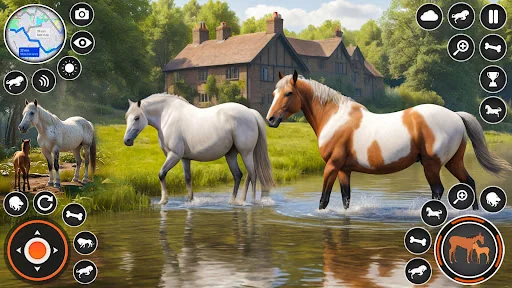 Wild Horse Family Simulator 3D screenshot 4