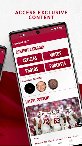 Arizona Cardinals Mobile screenshot 2
