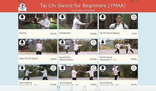 Tai Chi Sword w Dr. Yang YMAA