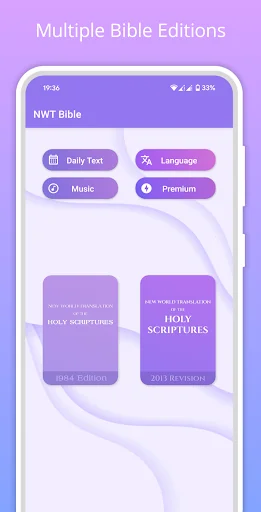 Jehovah's Witnesses NWT Bible screenshot 1