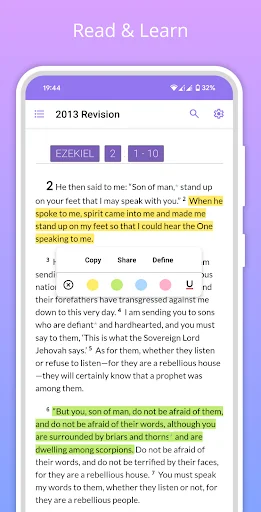 Jehovah's Witnesses NWT Bible screenshot 2