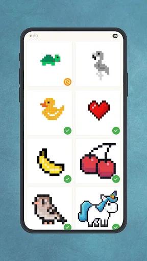 Coloring by numbers screenshot 1