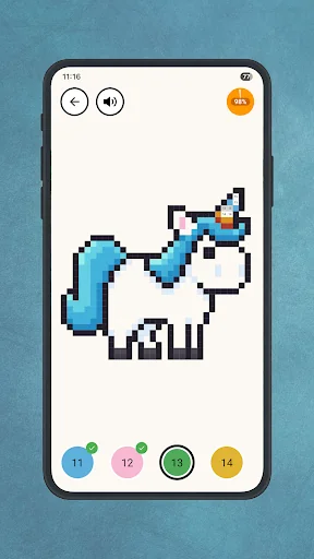 Coloring by numbers screenshot 3