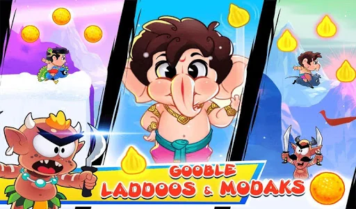 Baby Ganesha - Modak Run